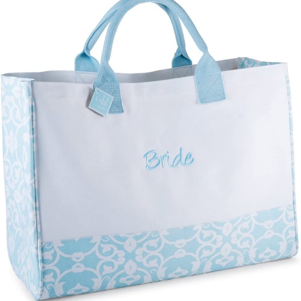 Mud Pie Bride Canvas Tote